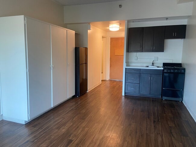 Studio Living Area - Luther Tower - 55+ Affordable Community