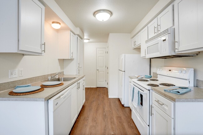 Walk Through Kitchen - The Village Apartments