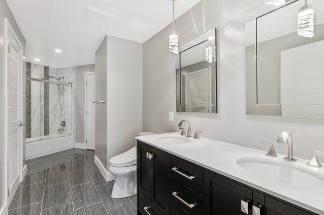 Dual Vanity Bathroom - 1010 Massachusetts Ave NW Unit 1005