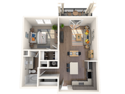 1 Bedroom | 1 Bath | 756 SF