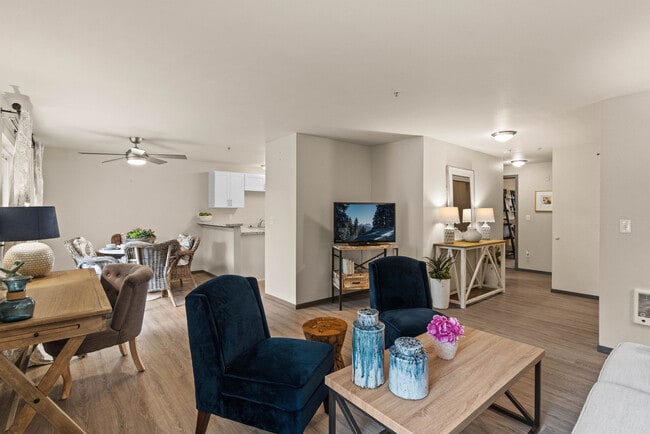 Living Room + Dining Room Model