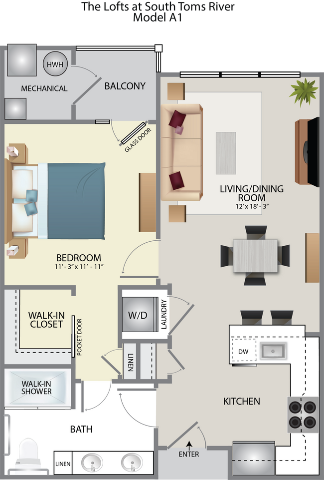 The Lofts at South Toms River