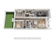 The Cottages at Capital Circle - Two-Bedroom Floorplan