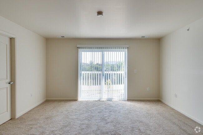 2BR, 1.5BA - 940SF - Living Room - Taylor Crossing Senior Apartments