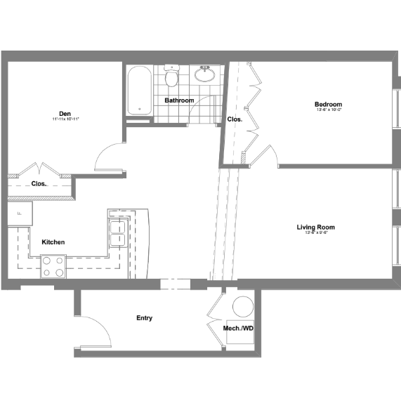 Photo - 123 E Broad St Apartamento Unidad 3B