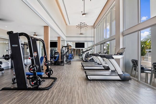 State-of-the-art fitness center