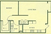 1BR/1BA