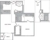 D floor plan Marq at the Pinehills