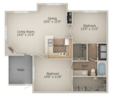 C floor plan Westmount at Eldridge