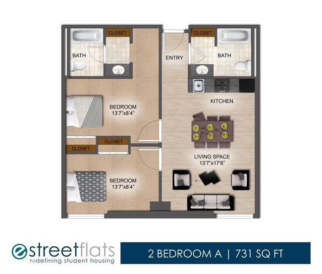 E Street Flats - Student Housing