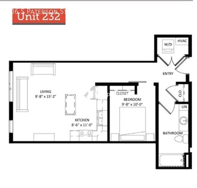 Building Photo - 306 S Paterson St Unit 232 Rental