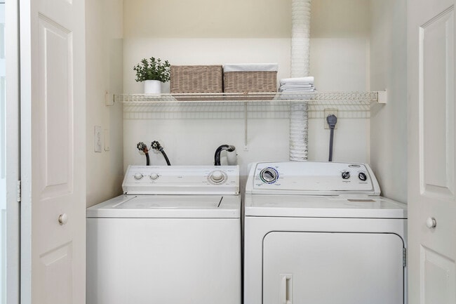 In-unit laundry