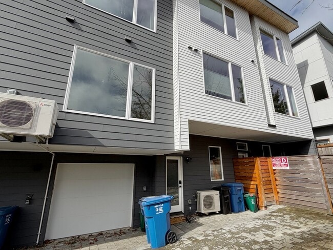 Photo - Modern 3-Level Townhome (2020) with Private Garage, Roof Deck & A/C