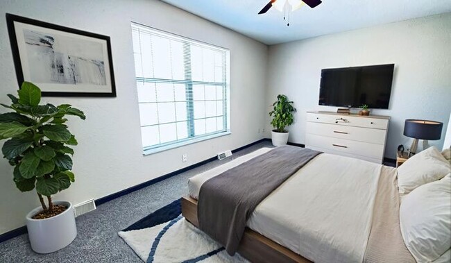 Photo - Millwood Townhomes with view of Lake Tapawingo from your bedroom balcony