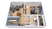 1 dormitorio - Rose
