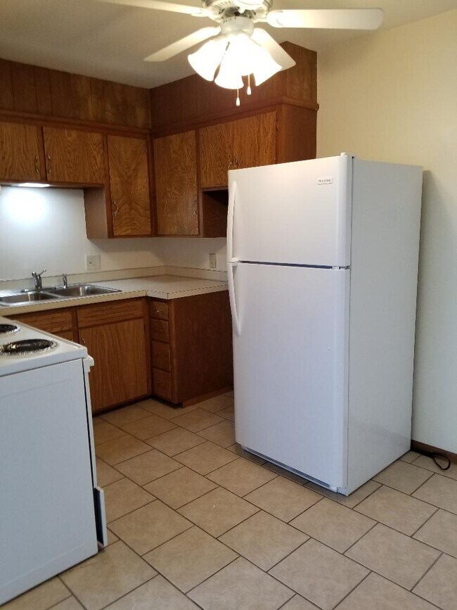 Full-size fridge