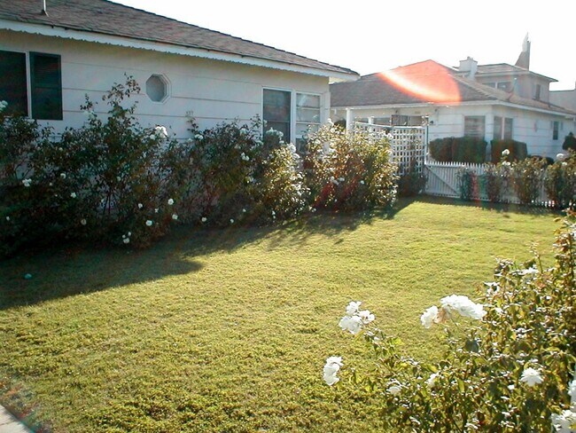 Private Gated, Large Rose Garden