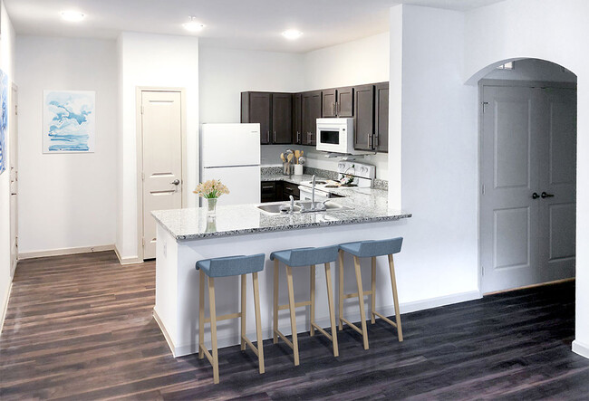 Kitchen - The Provision at North Valentine Apartments