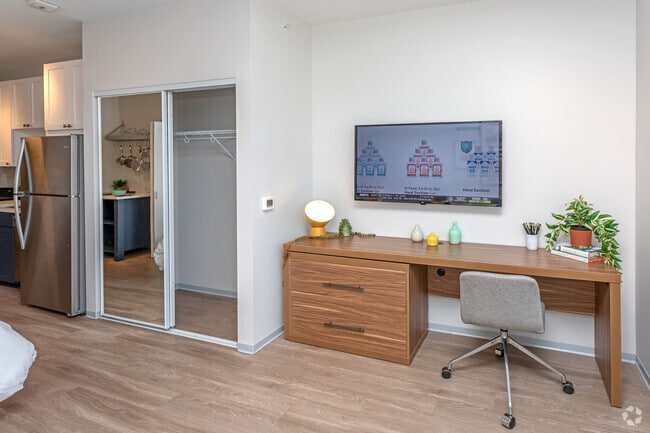 Studio, 1BA, Model - 398SF