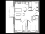 2X1A - 2 Bedroom / 1 Bath
