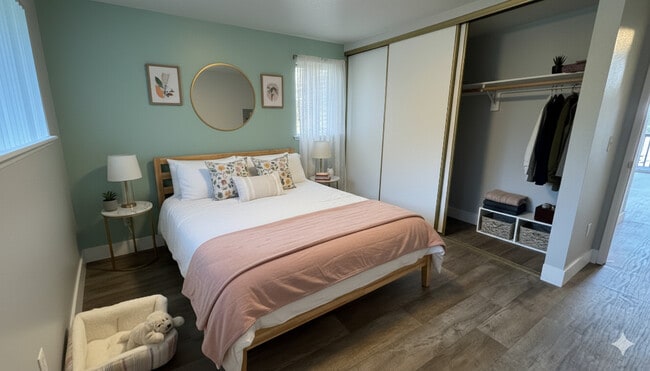 Cozy Bedroom with Natural Light - The Groove