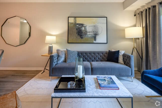 2BR, 1BA - 1,045SF - Model - Living Room