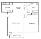 1BR/1BA