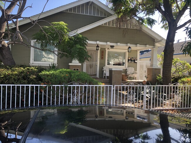 front of craftsman home - 766 Temple Ave Rental