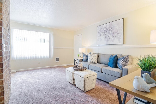 Oversized Windows Light up the Space - Willow Lake Apartments