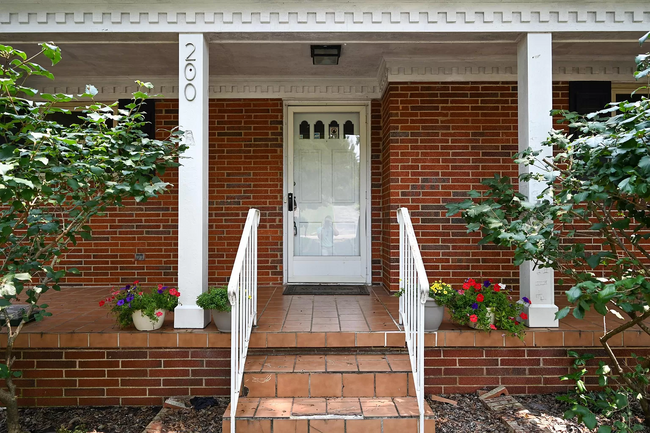 Front entry of the house - 200 Suburban Rd House