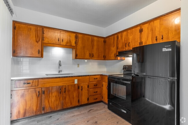 Studio - 420SF - Kitchen - Swissaire Apartments