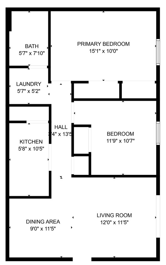 2 Bed - 2 Bedroom Renovated