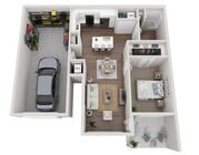 Floor Plan 1C | Seasons at Grafton | Apartments in Grafton, WI