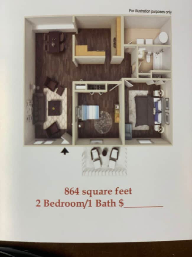2 Bedroom/1 Bath Cottage