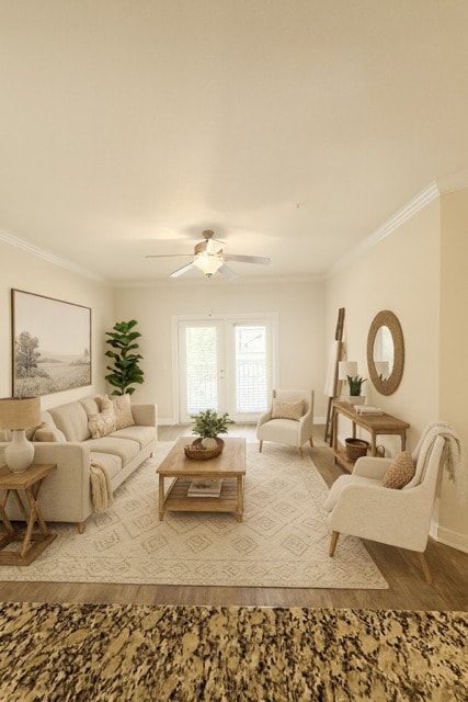 3BR LIVING ROOM - Groves at Berry Creek