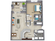 ONE BEDROOM - Floorplan A