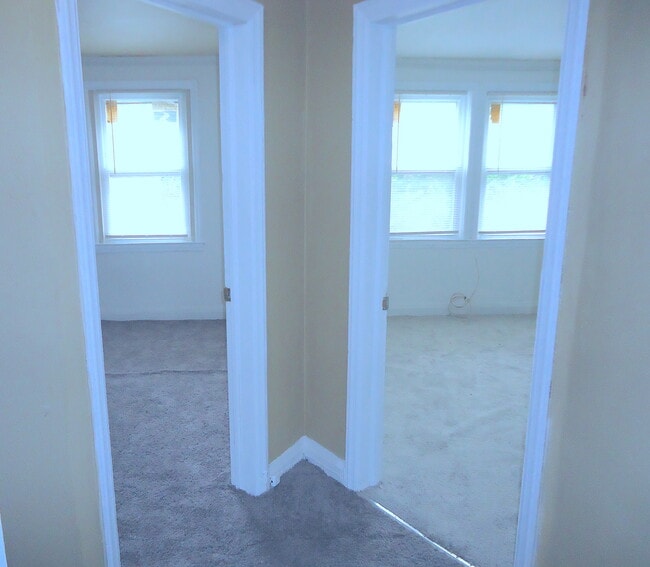 Bedroom 1 and 2 view from living room