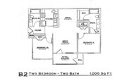 2BR/2BA