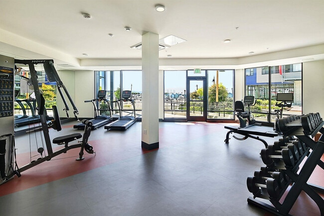 Stay fit in style at our state-of-the-art fitness center, complete with panoramic views.