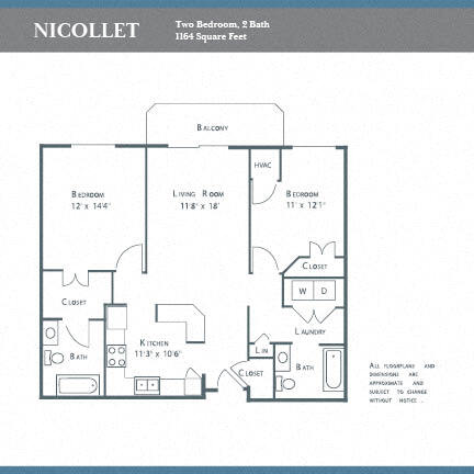 Floor Plan - Nicollet