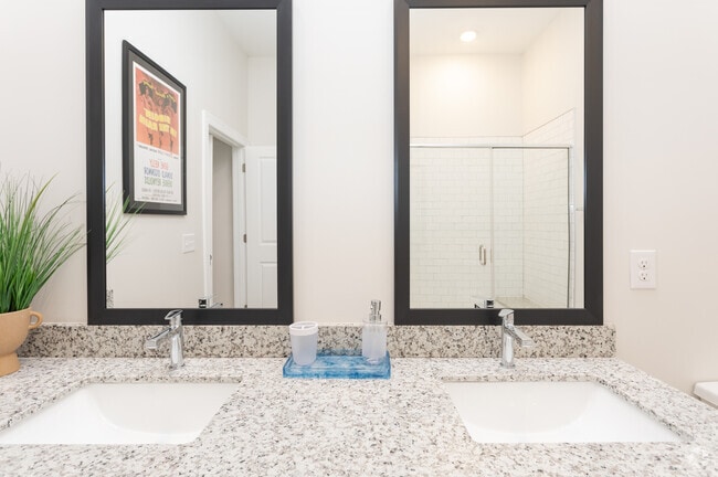 2BR, 2BA - 1206SF Carteret - Primary Bathroom