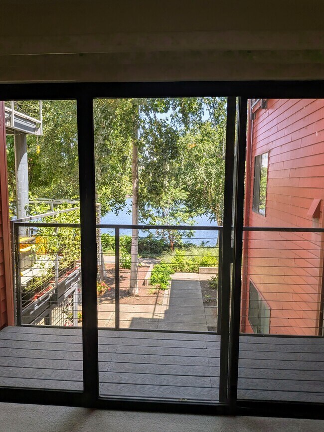 Patio view - 920 NW Naito Pky Unit 920-J12