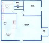 1BR/1BA