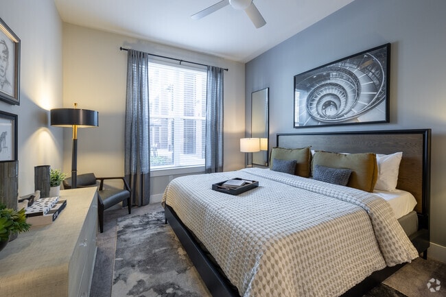 2BR, 2BA - 1,138SF - Primary Bedroom