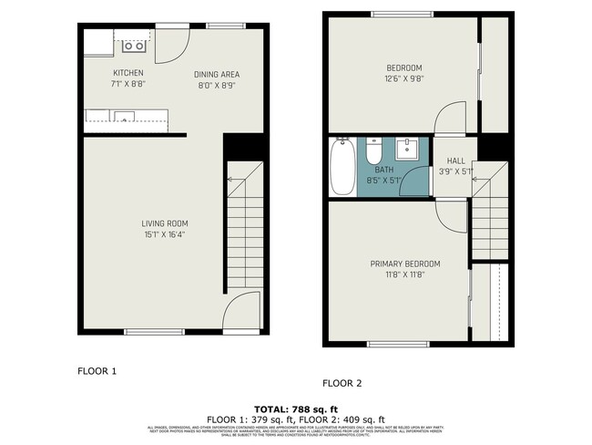 Photo - $1099- 2 Bedroom Townhome off Westnedge Unit 3