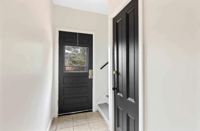 Hallway to basement and back yard/deck - 23 Rockland St Unit 23 Rockland Street