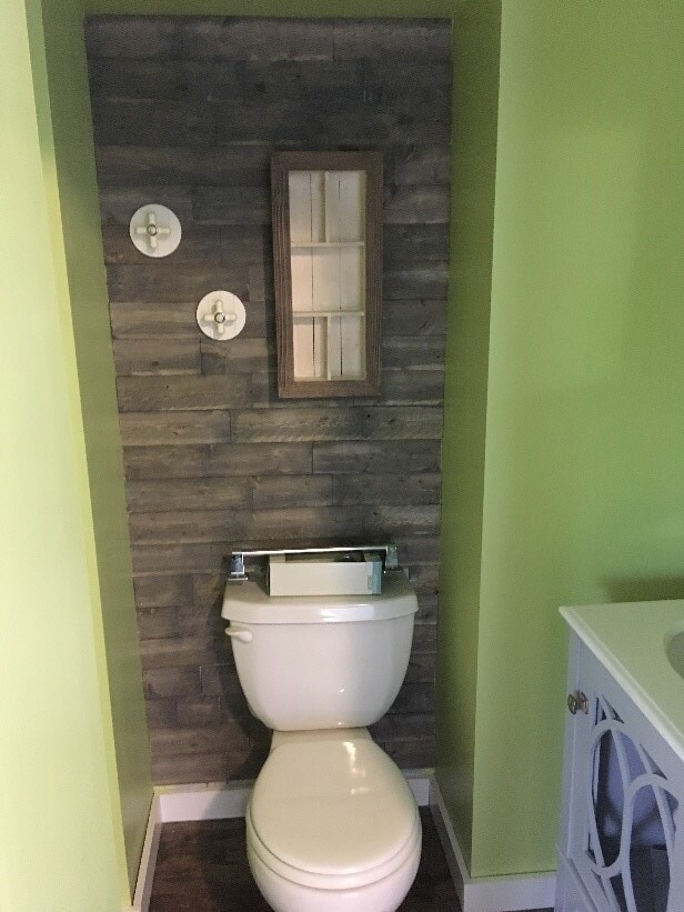 1/2 Bath off Kitchen - 240 Highland Ave