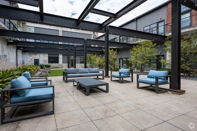 Courtyard - Printworks Mill Apartments