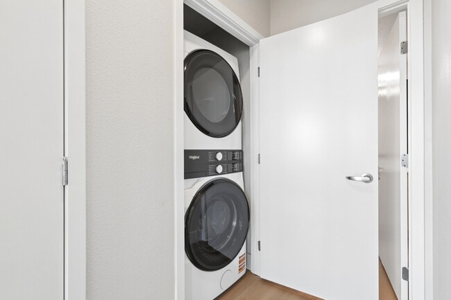 In-unit washer and dryer