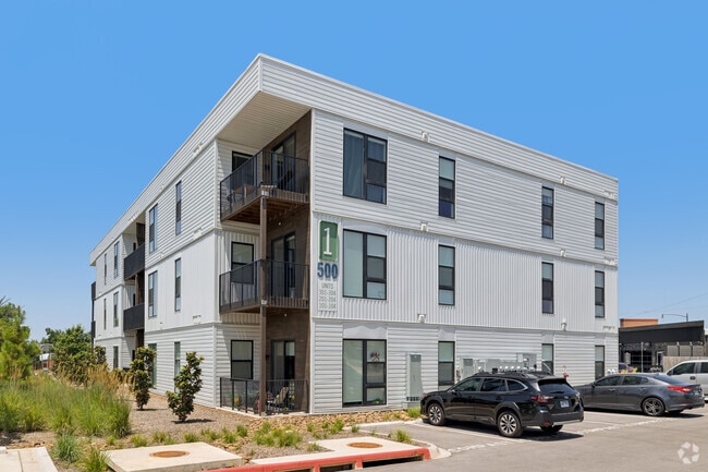 Modern Apartment Community Exterior